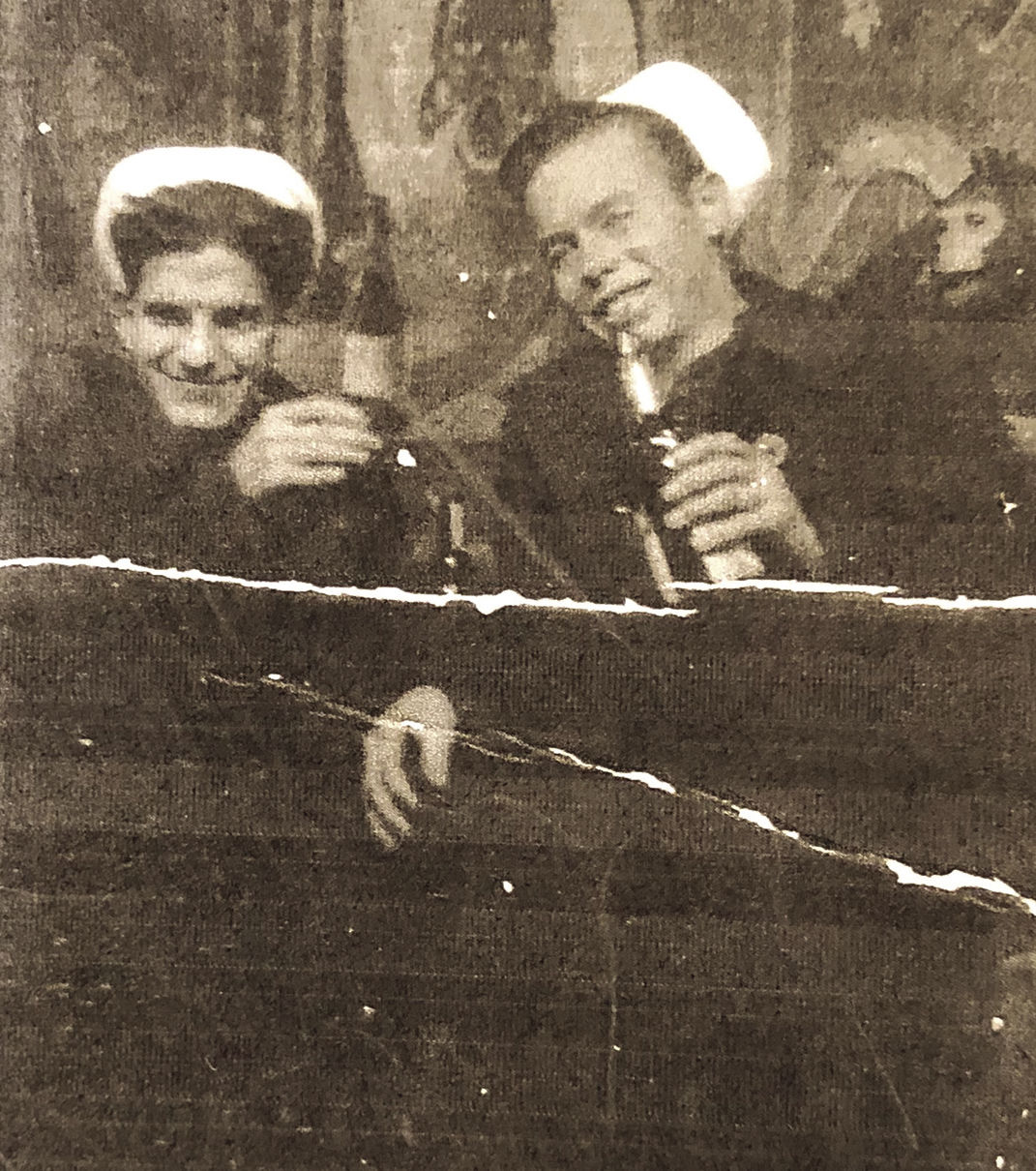 William Caldwell in Italy during WWII